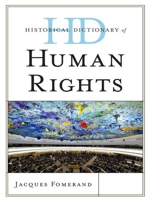 cover image of Historical Dictionary of Human Rights